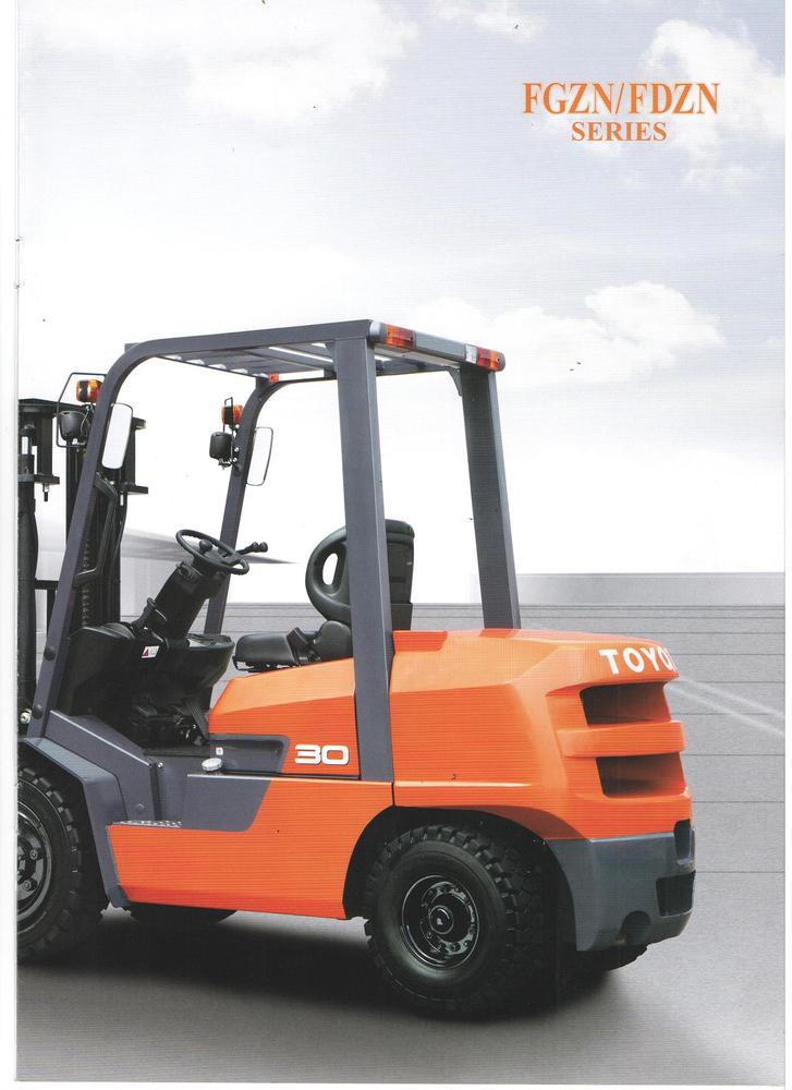 Xe nâng Toyota FDZN/FGZN Xe nâng Toyota FDZN/FGZN